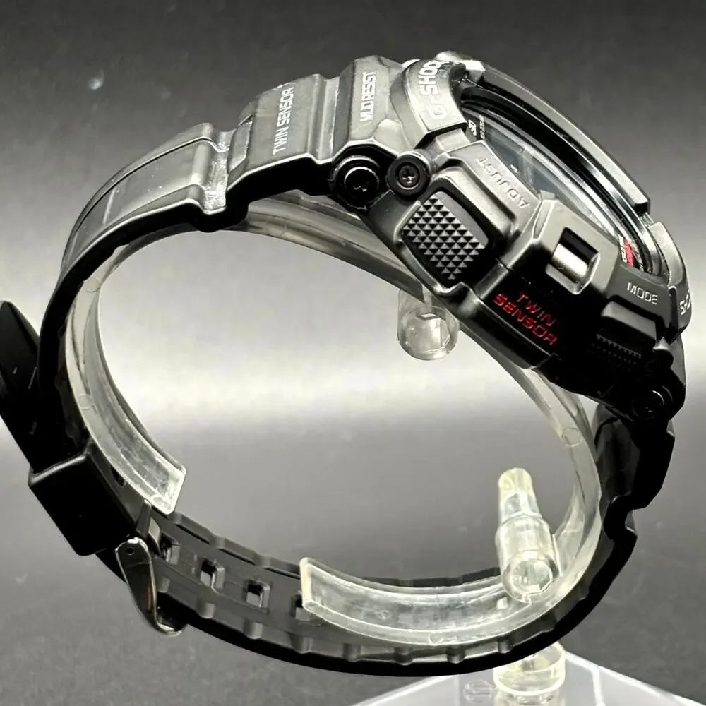 Casio G-Shock Mudman G9300-1 Tough Solar Twin Sensor Digital Men's Watch